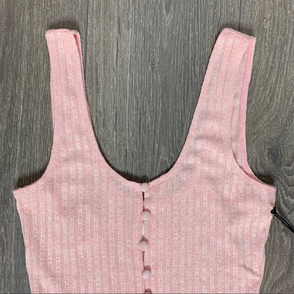 Revolve Privacy Please Gyle Bodysuit Pale Pink Size Small - Picture 4 of 13